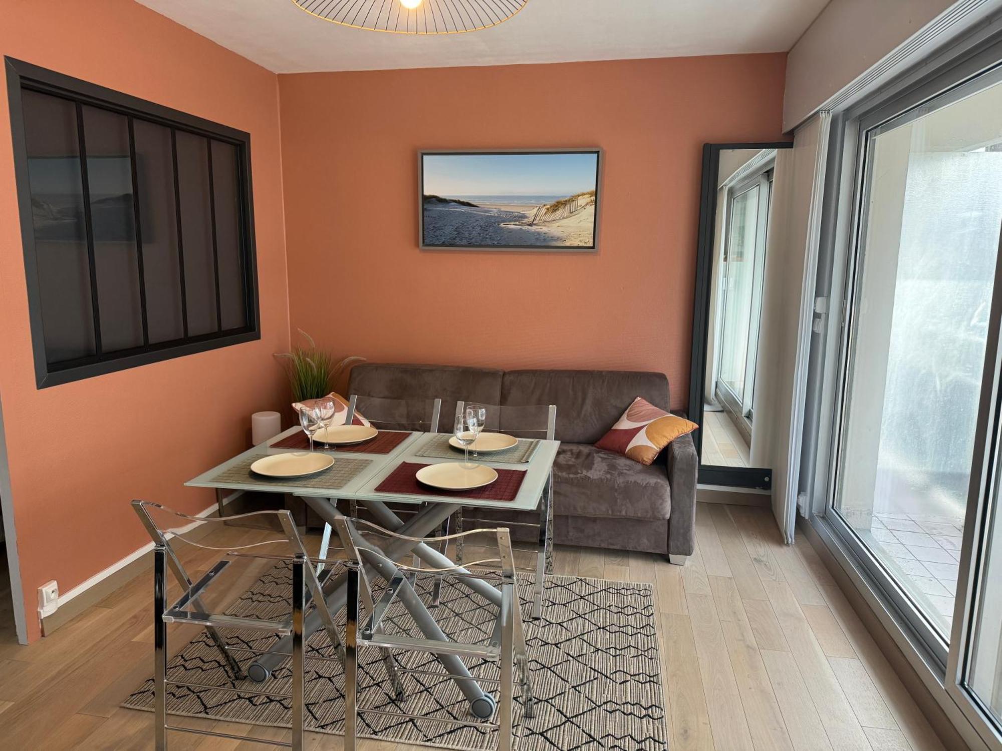 Chez Tonton, Studio Cabine Au Calme Avec Parking Le Touquet Ngoại thất bức ảnh